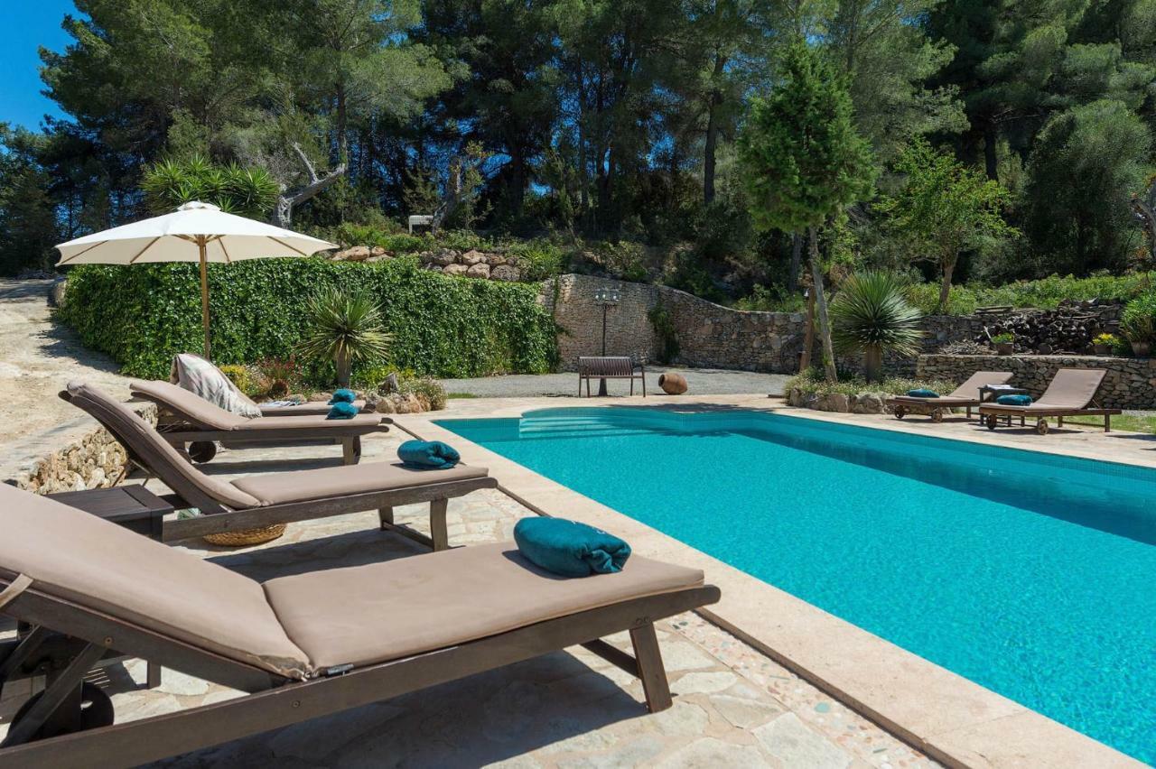 Finca Niko Villa Santa Eularia des Riu Bagian luar foto