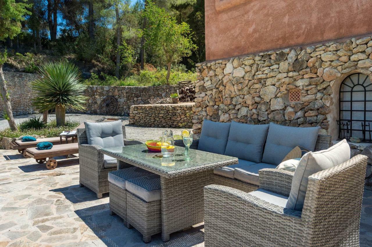 Finca Niko Villa Santa Eularia des Riu Bagian luar foto